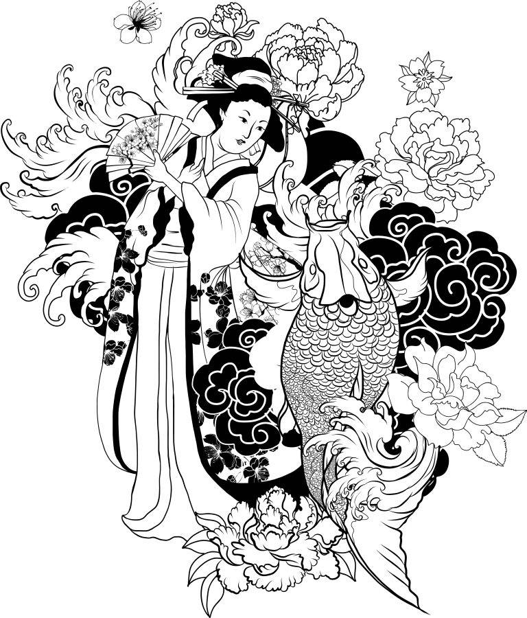 Geisha Tattoo