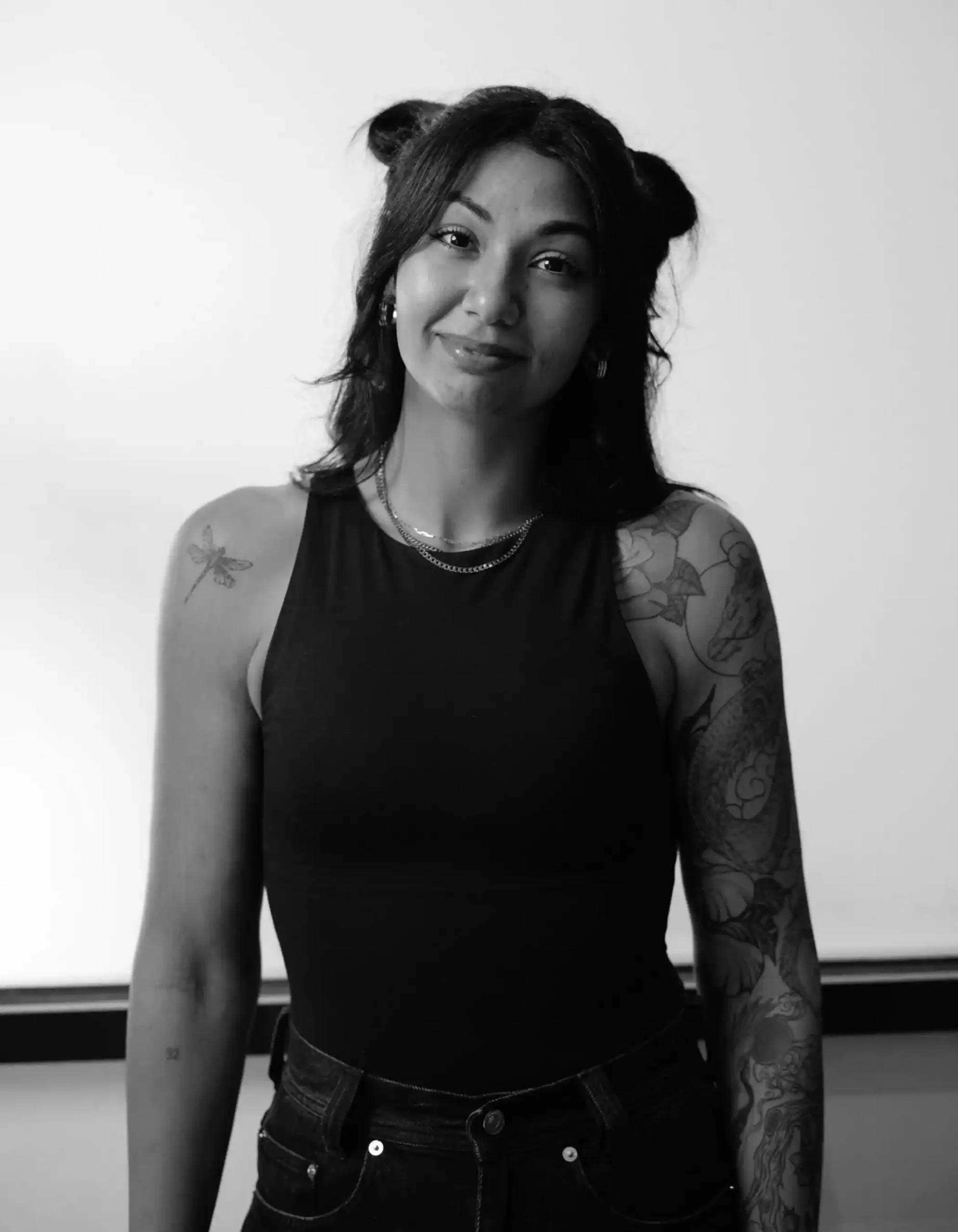 Ayah (SushiBearTattoo), anime and manga tattoo artist at Omnia Tattoo Studio in Melbourne