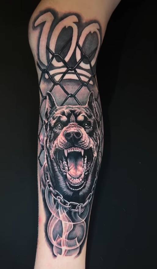Mike Pope tattoo artwork