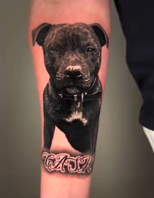 Mike Pope tattoo artwork