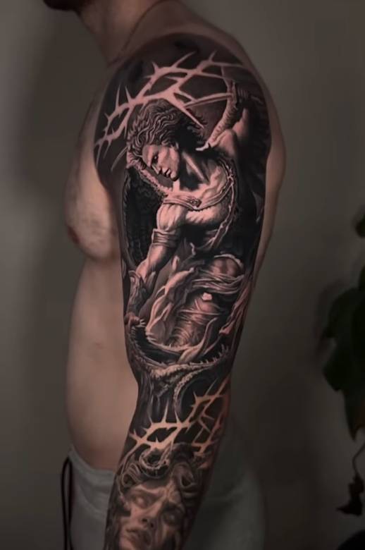 Mike Pope tattoo artwork