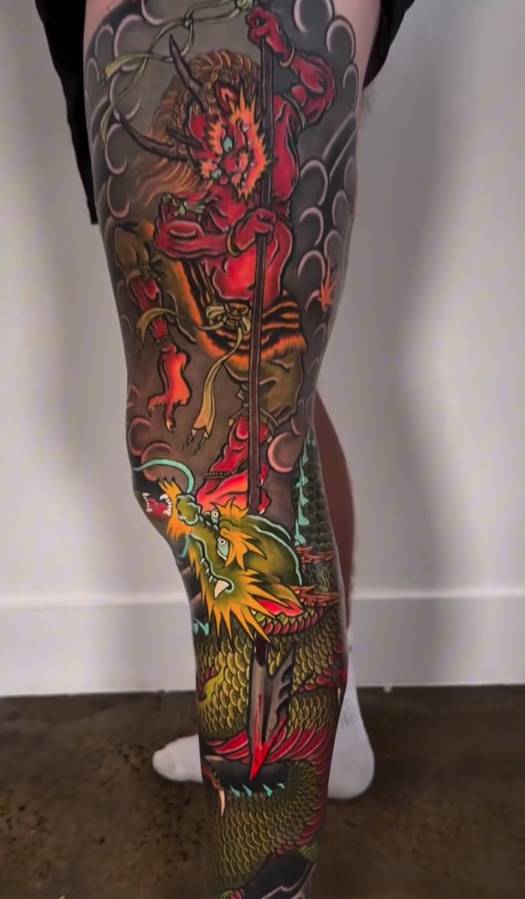 Mike Pope tattoo artwork
