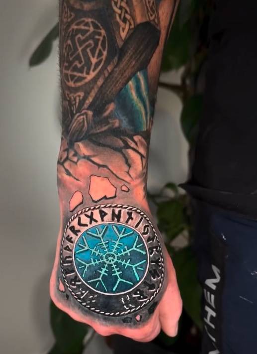 Mike Pope tattoo artwork