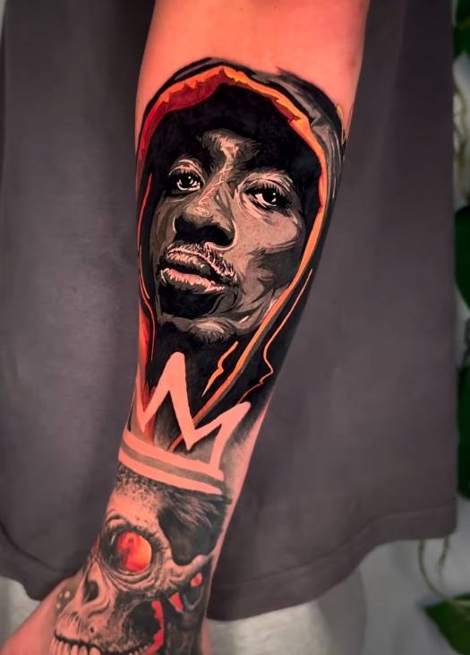 Mike Pope tattoo artwork