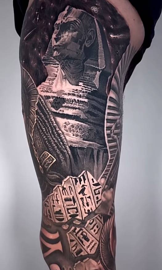 Mike Pope tattoo artwork