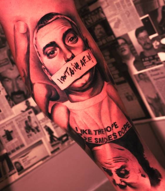 Daniel Buela tattoo artwork